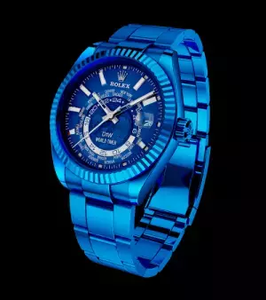 DIWからROLEXスカイドゥエラーのカスタマイズコレクション「World Timer」が全6色で発売