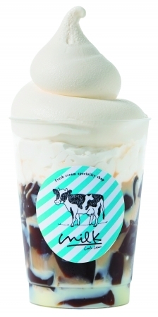 生クリーム専門店MILK原宿店が「夏のパフェ祭り」。トロピカルなミルキーソフトパフェを新発売