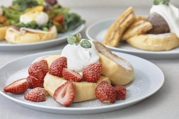 スフレパンケーキ専門店FLIPPER’Sがレモンチーズタルトをイメージした「奇跡のパンケーキ」を新発売