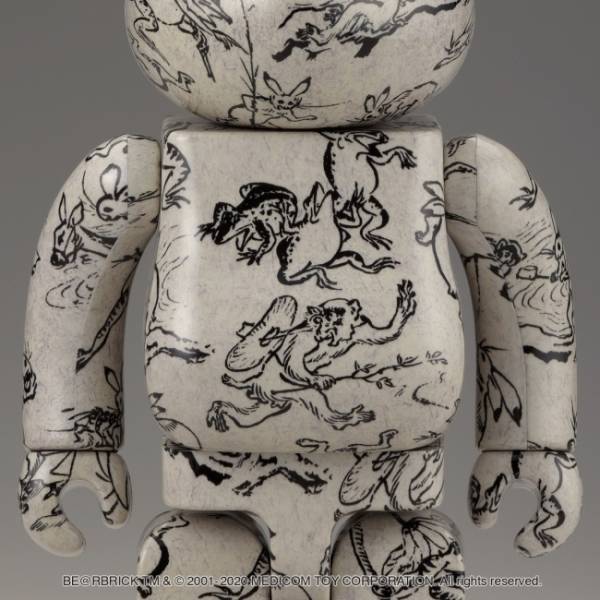 日本最古の漫画とも称される、国宝「鳥獣人物戯画」がBE@RBRICKに! 数量限定で発売決定