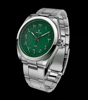 クラシックで斬新なダイヤルデザイン。ROLEXのミルガウスをDIWがカスタマイズ