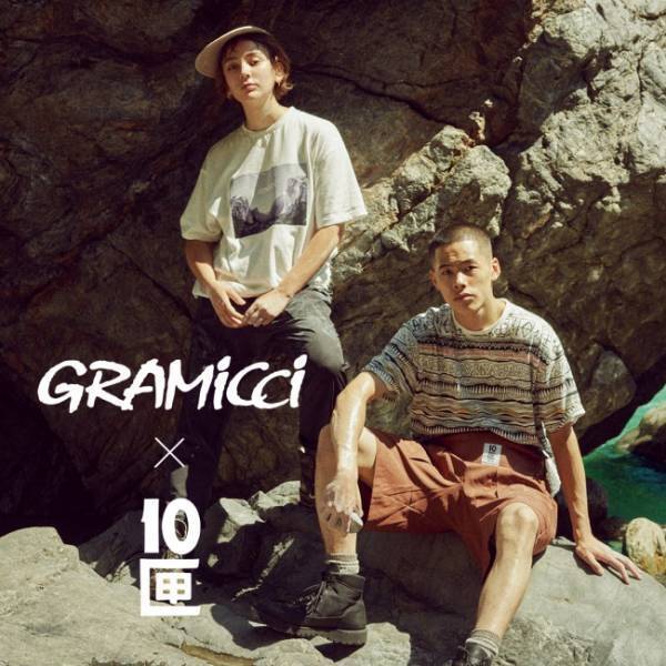TENBOXとGRAMICCIがスペシャルコラボ。オリジナルグラフィックのTシャツなど限定販売