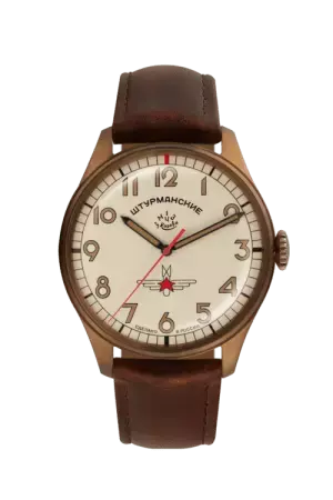 希少価値の高い手巻きムーブメントを搭載。ブロンズケースでエイジングも楽しめるシュトゥルマンスキーの時計