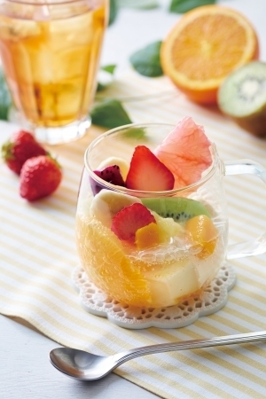 桃、メロン、グレープフルーツなどフルーツづくし! アフタヌーンティー・ティールームの「フルーツTEA&スイーツ」