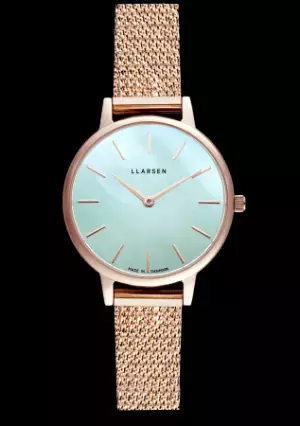 デンマーク発「LLARSEN（エルラーセン）」から白蝶貝を文字盤にあしらった日本限定コレクションを発表