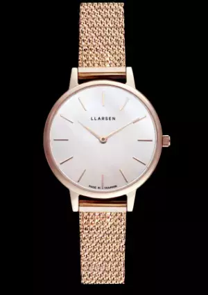 デンマーク発「LLARSEN（エルラーセン）」から白蝶貝を文字盤にあしらった日本限定コレクションを発表