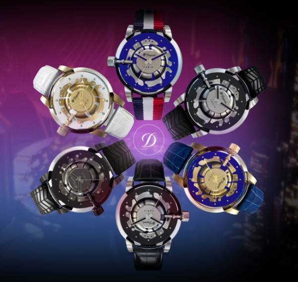 エス・テー・デュポン「ハイパードーム」ウォッチを自分のスタイルで楽しめる別売ストラップが登場