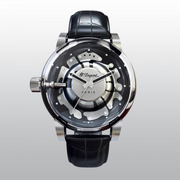 エス・テー・デュポン「ハイパードーム」ウォッチを自分のスタイルで楽しめる別売ストラップが登場