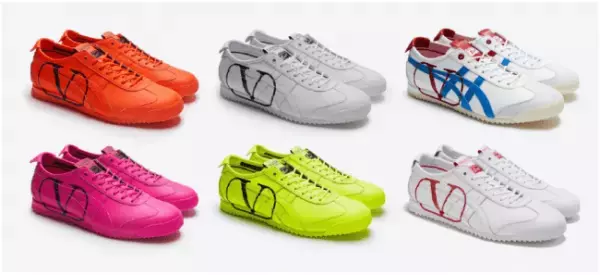 ヴァレンティノ ガラヴァーニ × オニツカタイガーコラボレーションスニーカー登場