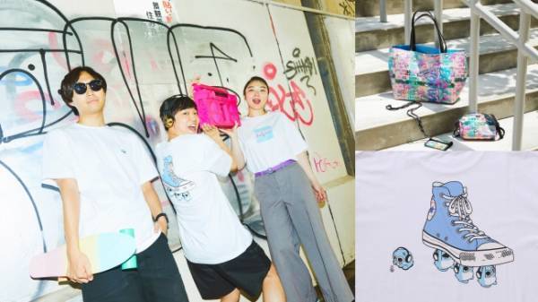 CONVERSE STARS×ブルーハムハムが初コラボ! 7月28日オープンのMIYASHITA PARKにてアイテム先行発売