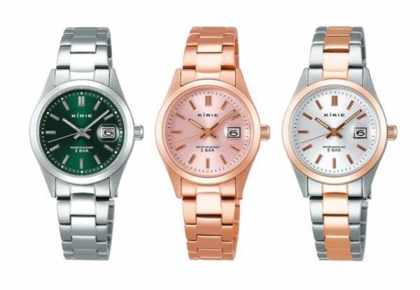 TiCTACとセイコーウオッチの共同開発ブランド「KiRIE（キリエ）」からシンプルデザインの新作モデルが登場