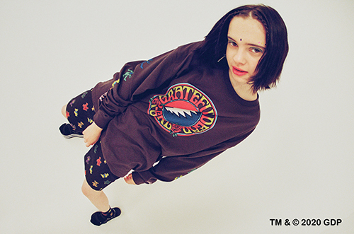 X-girlと伝説的バンド「GRATEFUL DEAD」がコラボ! ダンシング・ベアを使用したアイテムなどが登場