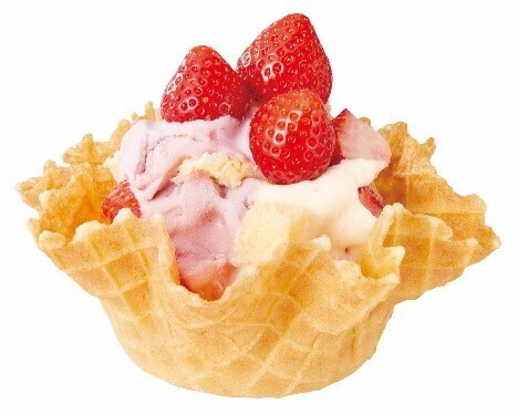 コールドストーンから収穫量が少ない国産夏いちごを使用したアイスクリームが登場!