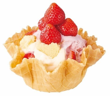 コールドストーンから収穫量が少ない国産夏いちごを使用したアイスクリームが登場!