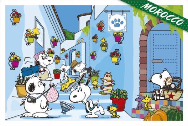 今秋開催決定! 銀座三越「スヌーピー in 銀座」はスヌーピーたちがいろいろな国々のフォトスポットを紹介