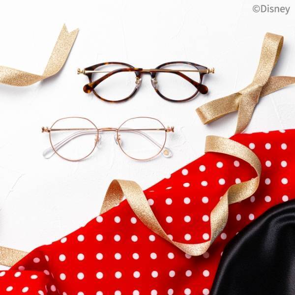 Disney Collectionから、ミニーマウスのリボンがポイントになった大人かわいいアイウエアが登場