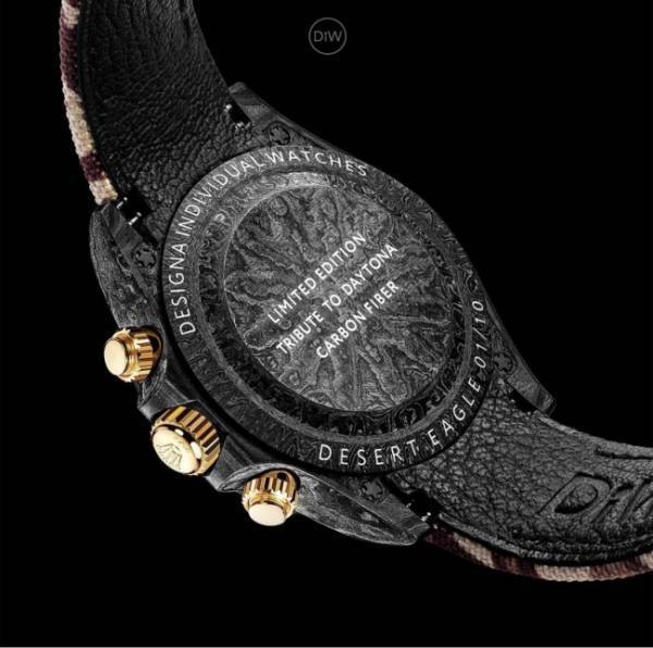 DIWからROLEXデイトナをベースにしたカスタマイズモデル「Desert Eagle」が登場