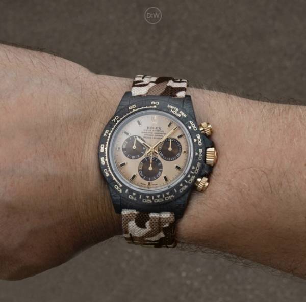 DIWからROLEXデイトナをベースにしたカスタマイズモデル「Desert Eagle」が登場