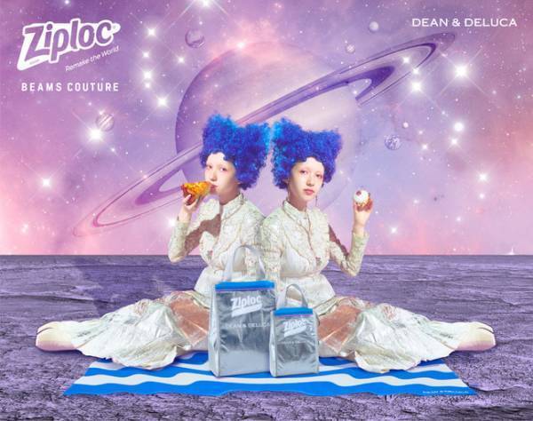 DEAN & DELUCA×BEAMS COUTURE×Ziploc® との初のトリプルコラボレーション「クーラーバッグ」が限定で登場