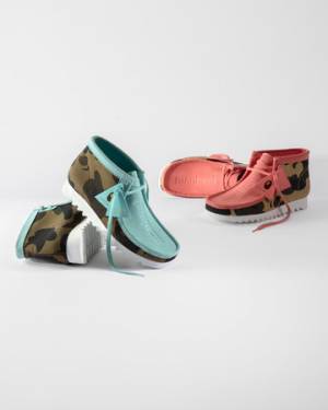 A BATHING APE® と CLARKS ORIGINALSがコラボ! 全4アイテムからなるコレクションが登場