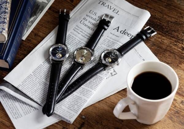 1960年代の国産時計をイメージ。クラシカルな機械式自動巻腕時計「クラシック・スポーツ」が登場