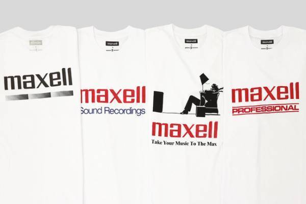 JOURNAL STANDARDが電機メーカー「マクセル」とのコラボレーションによるTシャツコレクションを発売