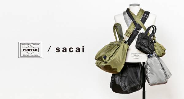 sacai x PORTER、最新コラボバッグが登場! 公式オンラインストアでは先行発売&限定カラーの展開も