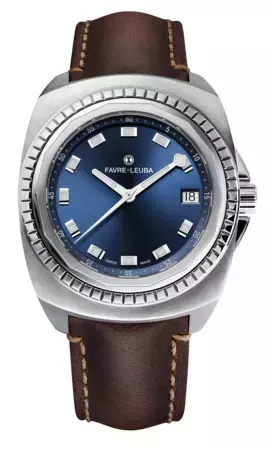 1737年創業のスイス時計会社ファーブル・ルーバからレトロフューチャーデザインの時計が登場