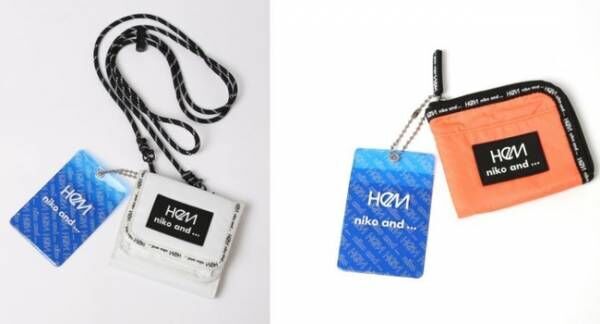 niko and ...が人気バッグブランド「HeM」とコラボ! 2つのブランドロゴが入ったバッグや財布が登場