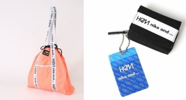 niko and ...が人気バッグブランド「HeM」とコラボ! 2つのブランドロゴが入ったバッグや財布が登場