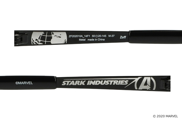 ZoffよりMARVELの主要キャラクターをモチーフにしたアイウエアが登場