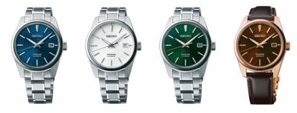 セイコー プレザージュから、見ごたえのあるダイヤルが印象的な新デザインコレクション「Sharp Edged Series」始動