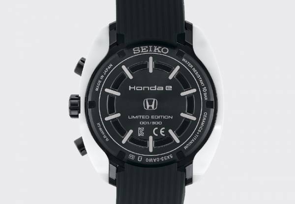 セイコー アストロンがHonda の新型電気自動車「Honda e」とコラボした限定モデルを発売