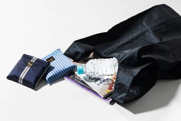 スーツにも合うトラッド感! 有名高級傘「RAMUDA」の職人と藤巻百貨店が生んだこだわりエコバッグ