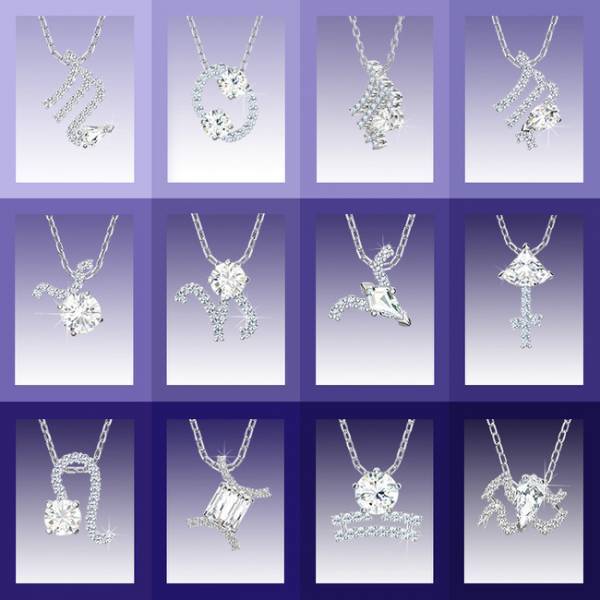 星の輝きを胸元に。ギフトにも最適な、スワロフスキーの新作星座モチーフペンダント