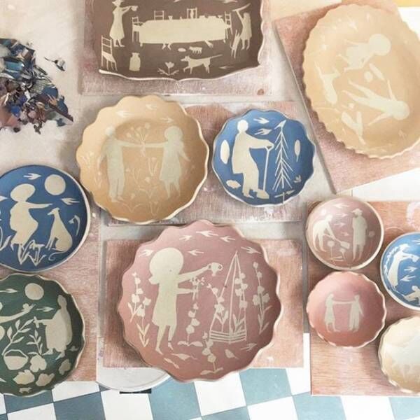 日本橋三越本店「英国展」に、陶芸作家ポーリー・ファーンが出展