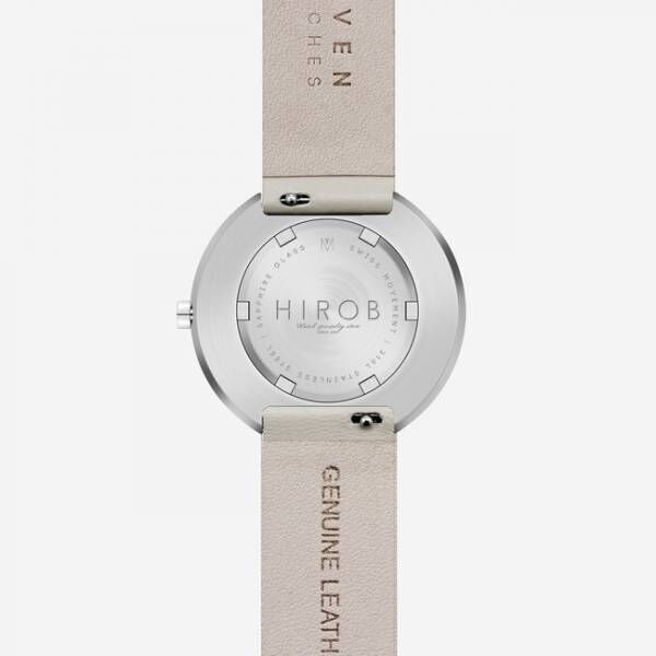 Maven Watchesから「HIROB」とコラボしたシンプルな色使いの限定モデルが登場