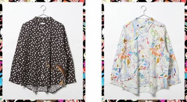 niko and ... ×TSUMORI CHISATOコラボ第三弾! 秋冬のコーディネートを華やかにする素敵なテキスタイル