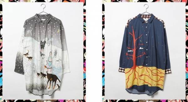 niko and ... ×TSUMORI CHISATOコラボ第三弾! 秋冬のコーディネートを華やかにする素敵なテキスタイル