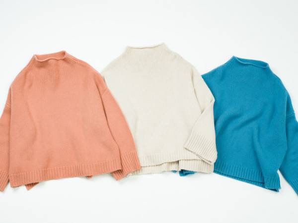 ニットブランドDEMYLEEから、大人気のカシミアニットの新色が日本限定で新登場