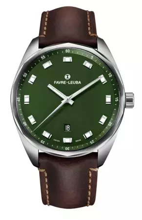 ファーブル・ルーバのスカイチーフデイトに新色のホワイトとグリーンが登場