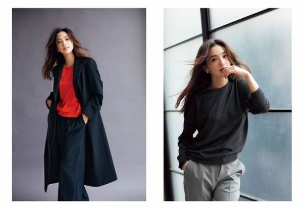 女優・中村アン×23区 秋のスペシャルコラボ。「大人のためのコートとニット」を提案