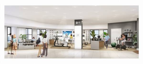 日本橋三越本店新館7階「ビックカメラ 日本橋三越」が増床。 新たにフィットネス機器や照明器具などを導入