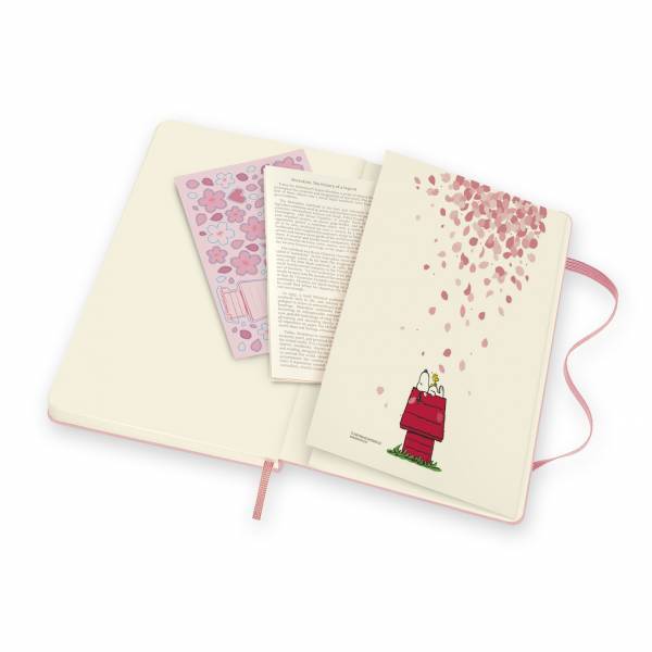 モレスキンがPEANUTSとコラボレーション! ピンクとホワイトの限定盤ノートブックが発売