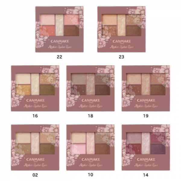 CANMAKE「パーフェクトスタイリストアイズ」に新色ブラウンが仲間入り