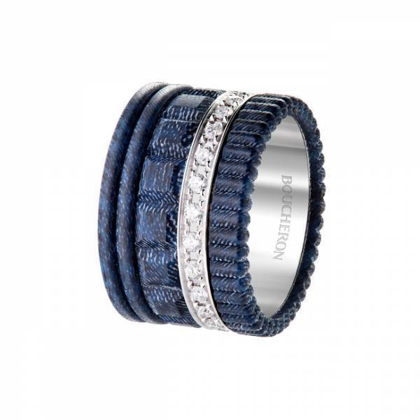 ブシュロンのアイコンウォッチ リフレの新作ストラップは「パリの青」をコンセプトにしたデニム素材