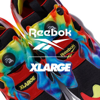XLARGEとReebokが2016年以来のコラボレーションを発表。オリジナルのタイダイ柄を開発