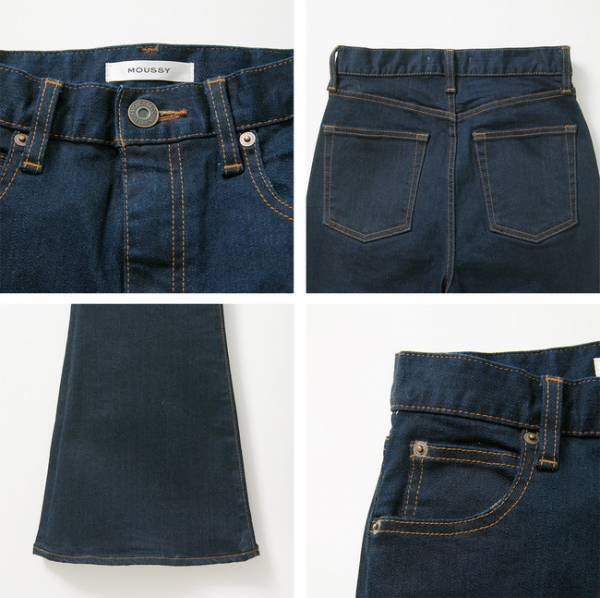 支え、包み込む。持ち上げられるような感覚。マウジーのRebirthシリーズからフレアシルエットジーンズが登場