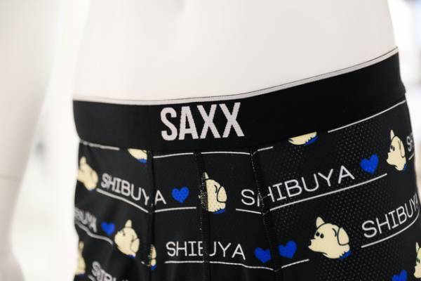 atmosと渋谷区公認スーベニアのコラボレーション第3弾。カナダ発アンダーウエアブランド「SAXX」が登場
