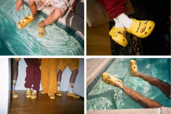 クロックスとジャスティン・ビーバーがコラボ! Drew Houseのシグネチャーカラー「イエロー」の限定モデルが登場